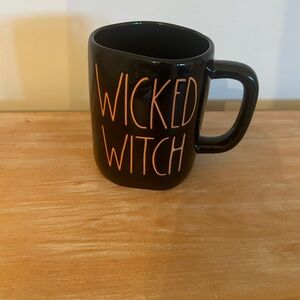 Rae Dunn wicked witch mug black